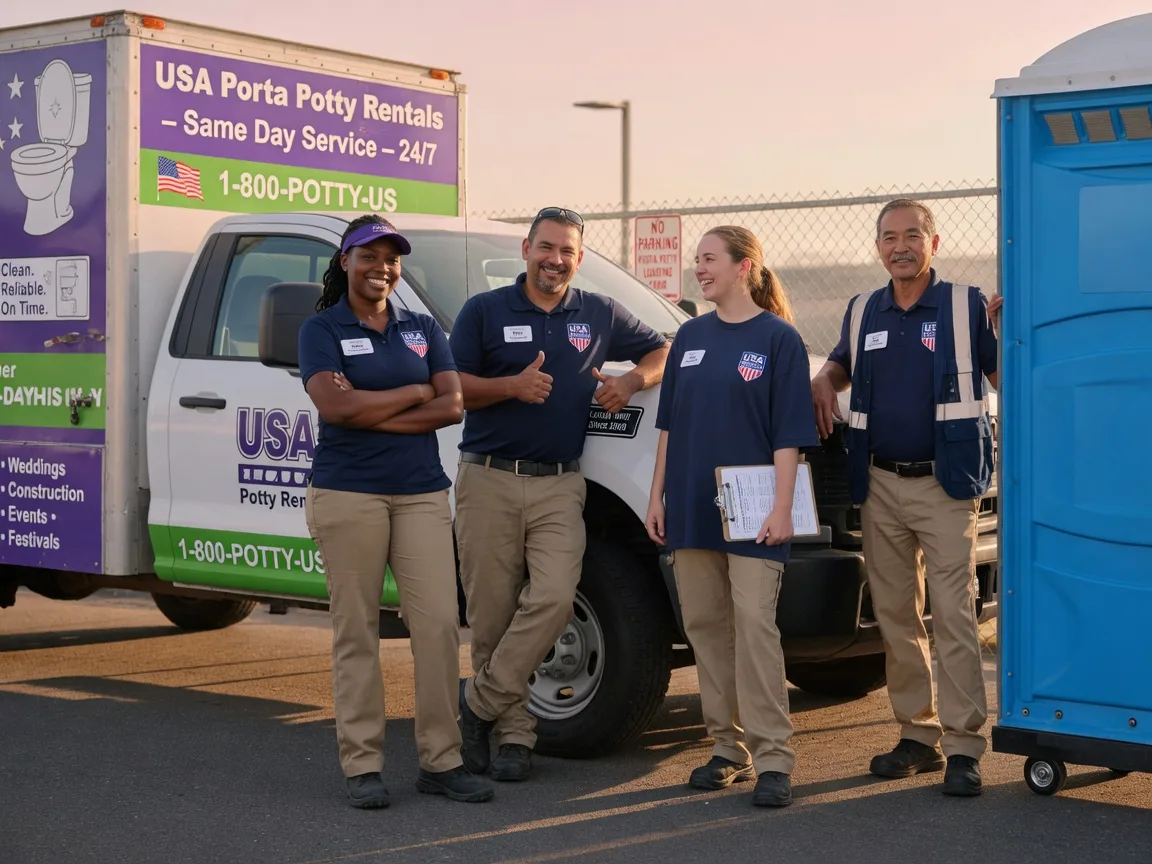 Porta Potty Rental company in Butler, NJ